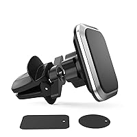 Magnetic Phone Car Mount,Larger and Stronger Magnet Upgraded Support Wing to Ensure Stability Universal Air vent Magnetic Car Mount,Car Phone Holder Fit iPhone Galaxy Google Nexus Any Smartphone