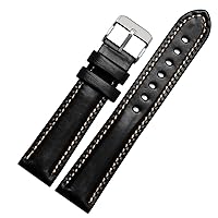 For Classic General purpose plain weave watch Band Fashion brand strap 18mm 20mm 21mm 22mm genuine leahther wristband