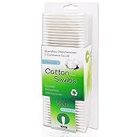 Natural Paper Cotton Swabs 500ct, Double Tips Cotton Buds for Personal Care