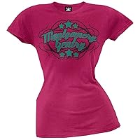 Montgomery Gentry - Barbed Wire Juniors T-Shirt X-Large Pink