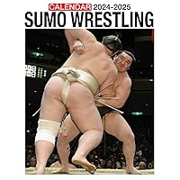 Sumo Wrestling Calendar 2024 - 2025: Monthly Planner Jan 2024 to Dec 2025, Thick & Sturdy Paper, Unruled Blocks, Eco Friendly, Great Gifts For Beloved Fan