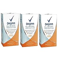 DEGREE DEGREE clinical protection summer strength antiperspirant deodorant, 1.7 Ounce (Pack of 3)