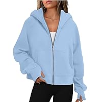 Women's Sweatshirt, Fashion Gradient Texture Print Full Zip Sweatshirt, Long Sleeve Plus Size Hooded Sweatshirt Jacket with Pocket