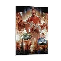 The Fifth Element Movie Art Poster Poster Decorative Painting Canvas Wall Art Living Room Posters Bedroom Painting 12x18inch(30x45cm)