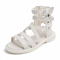 Simple Sandal Summer Fashion Children's Rhinestone Roman Sandals Korean Edition Soft Sole Kids Flip Flops Girls