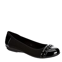 XAPPEAL Faye - Women's Slip-on Round Toe Accented Dress Ballet Flats