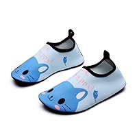 Kids Boys and Girls Swim Water Shoes Quick Drying Barefoot Aqua Socks Shoes for Beach Pool Surfing Yoga