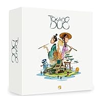 Tokaido: Duo - Funforge, Adventure & Exploration Board Game Set in Japan, 2 Player Strategy Game, Ages 8+, 20 Min