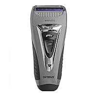 Optimus Curve Rechargeable Triple Blade Wet/Dry Men's Shaver; Black/Silver (93590009M) Optimus Curve Rechargeable Triple Blade Wet/Dry Men's Shaver; Black/Silver (93590009M)