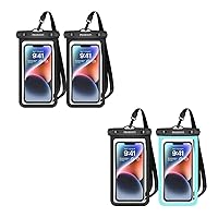 Universal Waterproof Phone Pouch, PEORSEFI iPhone Waterproof Case Compatible for iPhone 13 12 11 Pro Max XS XR X 8 7 6S Galaxy S21 S20 Samsung Note Up to 7.0