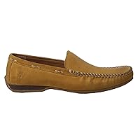 Frye Lewis Venetian Loafers for Men Hand-Crafted with Antique Pull-Up Leather with Moccasin Construction, Full Rubber Outsole, and Modified Heel – ¾” Heel Height