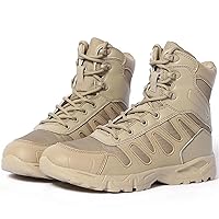 Lightweight Hiking Shoes Hiking Boots Men's Breathable Military Combat Tactical Ankle Boots