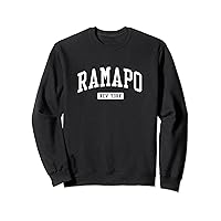 Ramapo New York NY Vintage Athletic Sports Design Sweatshirt