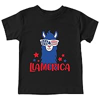 4th of July T-Shirt Toddler Kids Boy Girl Patriotic Short Sleeve Graphic Tees American Flag Letter Print