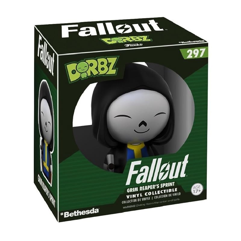 Fallout Vault Boy Grim Reaper Dorbz Vinyl Figure