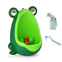 Frog Potty Training Urinal for Boys Toilet with Funny Aiming Target Travel Urinal Portable Cute Elephant Emergency Urinal