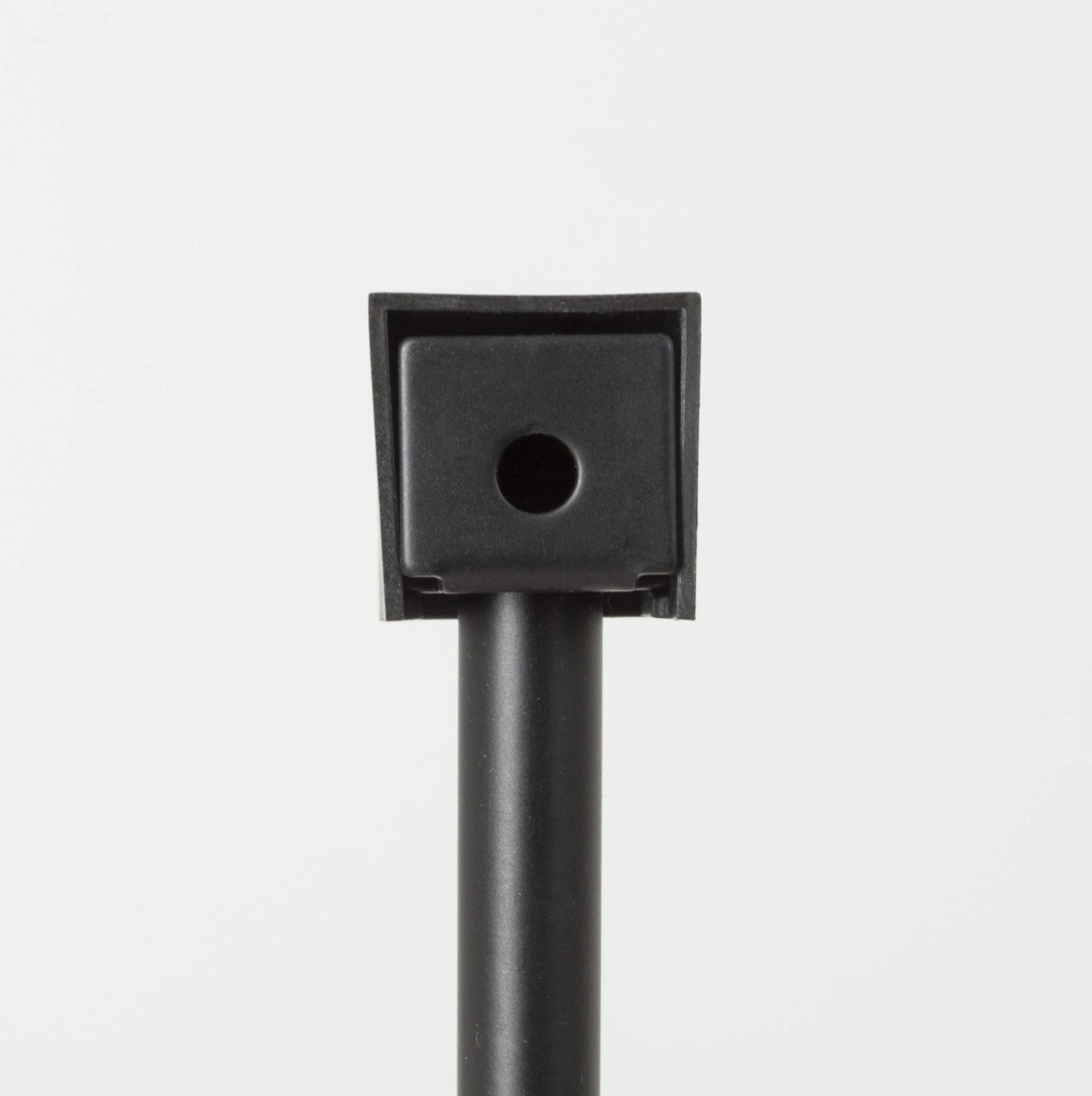 AVF EAK80B-A Speaker Floor Stands, Metal Base, Adjustable Height (Set of 2), Black