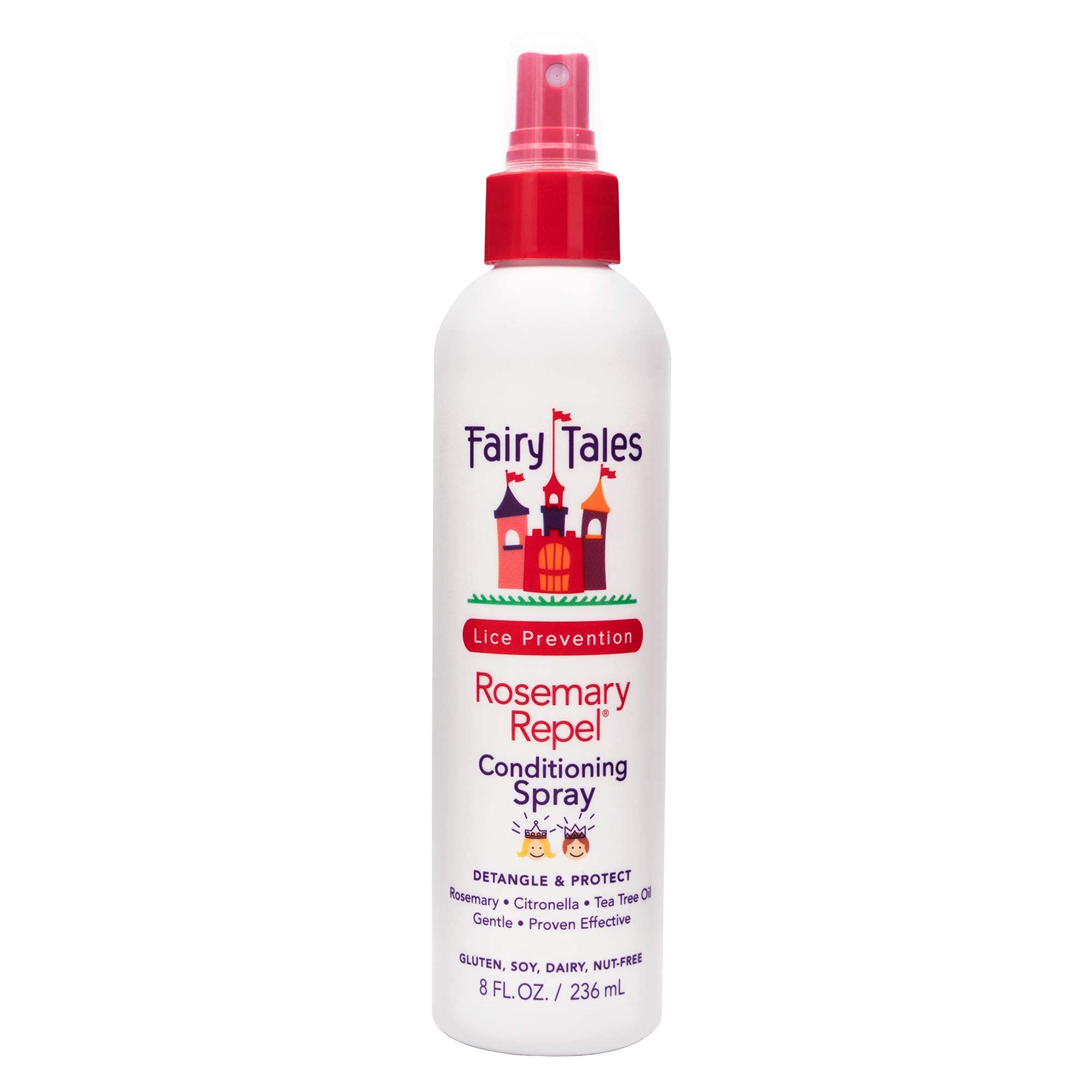 Fairy Tales Rosemary Repel Daily Kid Conditioning Spray for Lice Prevention, 8 Fl. Oz (Pack of 1)