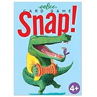 eeBoo: Snap Playing Card Game, Easy to Understand, Instructions are Included, Encourages Imagination and Creativity, Perfect for Ages 5 and up