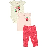 Carter's Baby Girls Take Me Away 3-Piece Little Character Set