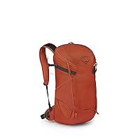 Osprey Skarab 22L Men's Hiking Backpack with Hydraulics Reservoir, Firestarter Orange