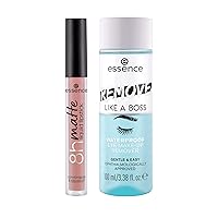 8H Matte Liquid Lipstick 03 Soft Beige & Remove Like a Boss Waterproof Eye & Face Makeup Remover Bundle | Vegan & Cruelty Free