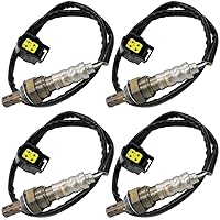 4Pcs 234-4587 234-4593 Upstream Downstream Oxygen Sensor 1 Sensor 2 for 2005 2006 Jeep Commander Grand Cherokee Liberty Dodge Durango Ram 1500 Manual Trans Exc.Calif 3.7L 5.7L