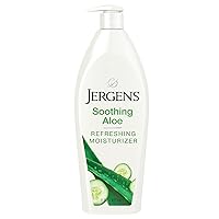 Soothing Aloe Refreshing Body Lotion, Aloe Vera Body and Hand Moisturizer, 21 Fl Oz , Illuminating Hydralucence Blend, with Cucumber Extract, Dermatologist Tested