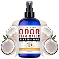 Pet Bed & Pet Odor Eliminator for Home 8 FI Oz – Dog or Cat Urine Odor Eliminator- Pet Odor Eliminator for Carpet anywhere your Pet Frequents – Dog Deodorizing Spray Coconut Milk Scent
