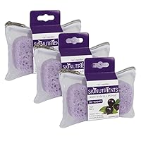Body Wash in a 20+ Wash Sponge, Acai Berry, 3 Count