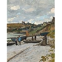 Claude Monet Sketchbook: Great Gift for Artists - Sainte-Adresse by Claude Monet Sketchbooks For Artists Adults and Kids to draw in 8.5x11