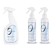 Zero Odor Multi-Purpose Odor Eliminator 22 Oz - Trigger Spray, 8oz Two Pack