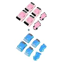 BOSONER Kids/Youth Knee Pad Elbow Pads Guards Protective Gear Set for Roller Skates Cycling BMX Bike Skateboard Inline Skatings Scooter Riding Sports