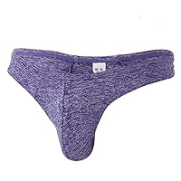 Clearance Men's Thongs Breathable Lightweight Comfort Bikini Low Rise Underwear G-Strings Briefs