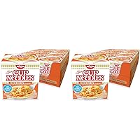 Nissin, Cup Noodles Soup, Chicken Flavor, 2.25 oz (case of 12) (Pack of 2)