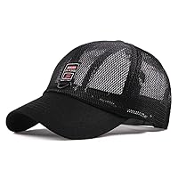 GEGEEN DOMOG Summer Mesh Baseball Cap for Men Women Trucker Mesh Hat Baseball Hats Outdoor Sports Running Hat