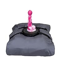 Solo Saddle - Platform Base for Suction Cup Dildo Sex Toys - Strapon to a Pillow or Towel for a Realistic Sex Machine, Sex Swing, Sex Chair