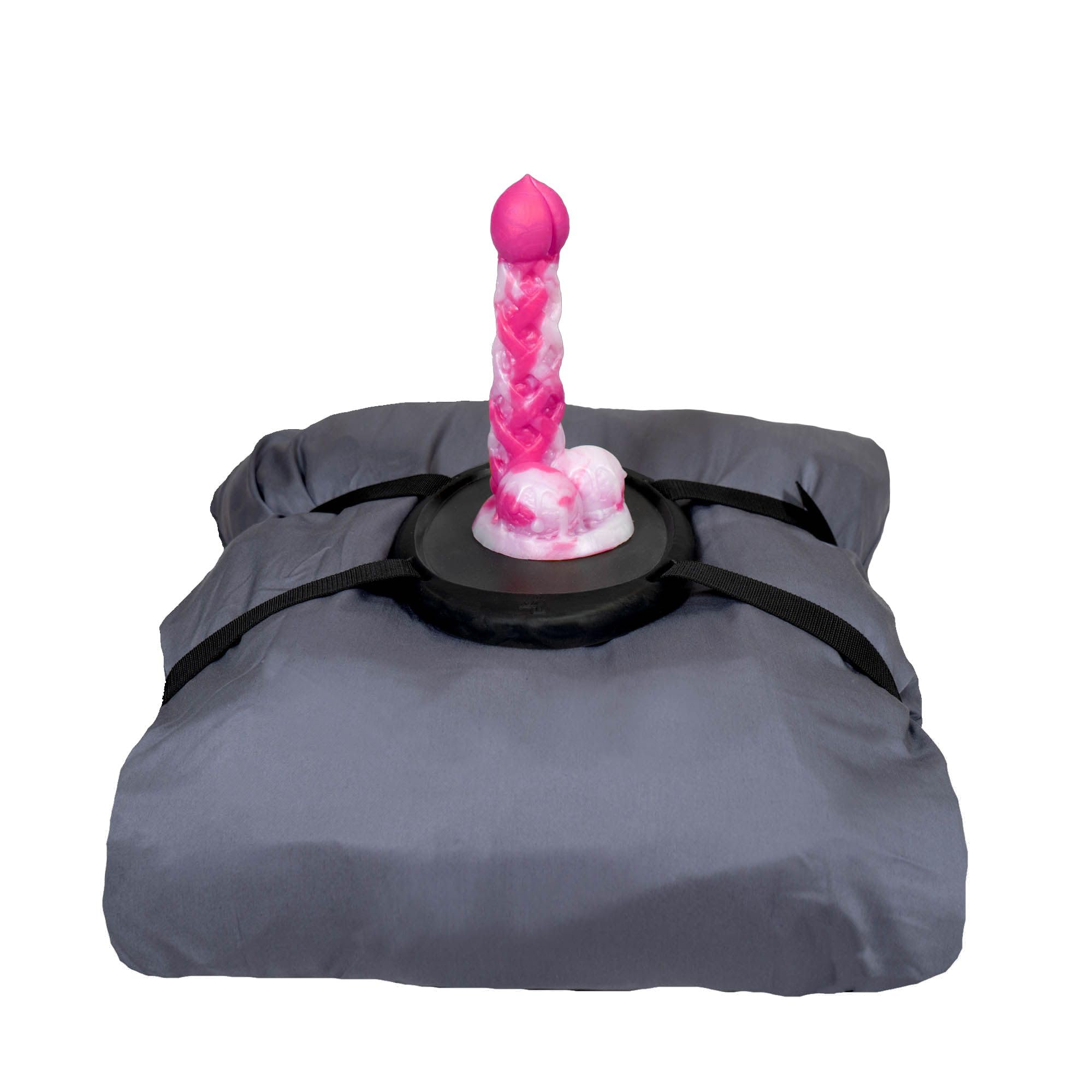 Twisted Fantasies Solo Saddle - Platform Base for Suction Cup Dildo Sex Toys - Strapon to a Pillow or Towel for a Realistic Sex Machine, Sex Swing, Sex Chair