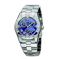 Roberto Cavalli R7253616035 Diamond Time Men's Chrono Date Blue Analog Watch
