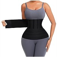 Waist Trainer for Women Bandage Wrap Belt Long Torso Tummy Sweat Wraps Belly Body Shaper Belt Trimmer