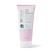 Pink Salt Shampoo with Mineral-Rich Himalayan and Dead Sea Salt Granules 7.05 oz/ 200g