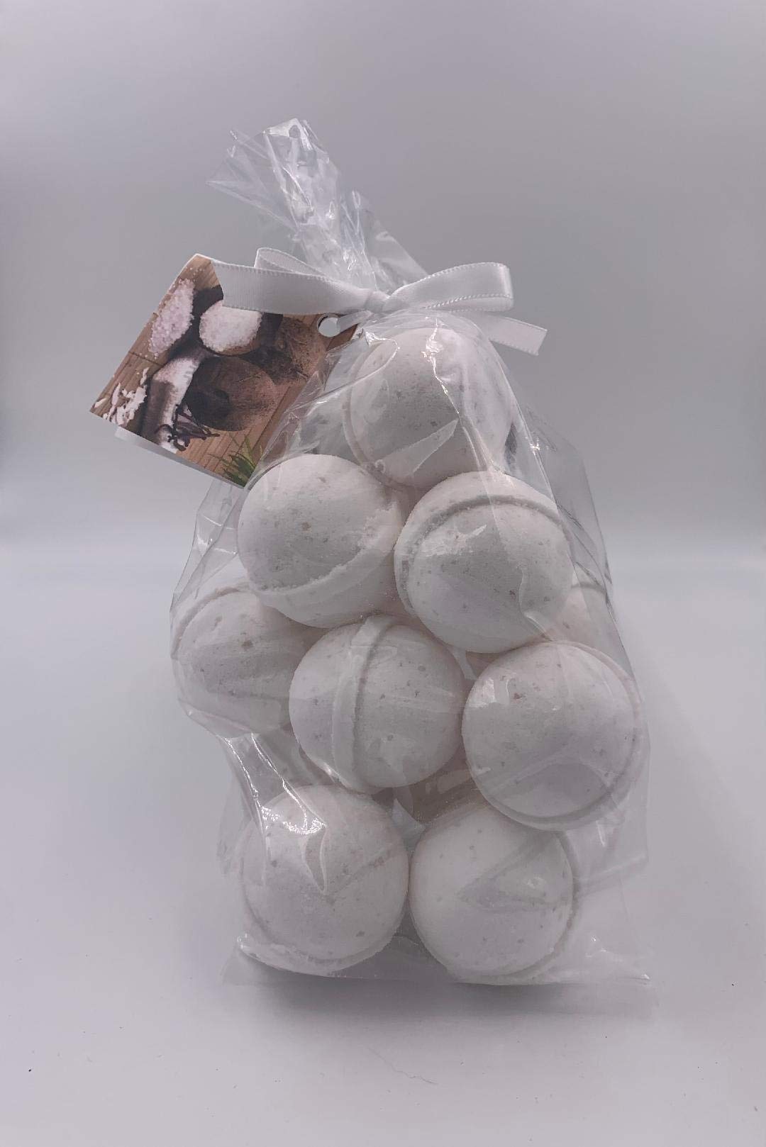 Spa Pure Coconut Vanilla Bath Bombs: 14 Coconut Vanilla Bath Bomb Fizzies with Shea Butter (Ultra Moisturizing) 1 Oz Each Great for Dry Skin (Coconut Vanilla)