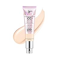 IT Cosmetics Your Skin But Better CC+ Cream Illumination - Color Correcting Cream, Full-Coverage Foundation, Hydrating Serum & SPF 50+ Sunscreen Radiant Finish 1.08 fl oz