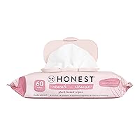 Nourish + Cleanse Naturally Scented Wipes | Cleansing Multi-Tasking Wipes | 99% Water, Plant-Based, Hypoallergenic | Sweet Almond, 60 Count
