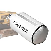 POWERTEC Dust Collector Bag, 30 Micron Filter. 4