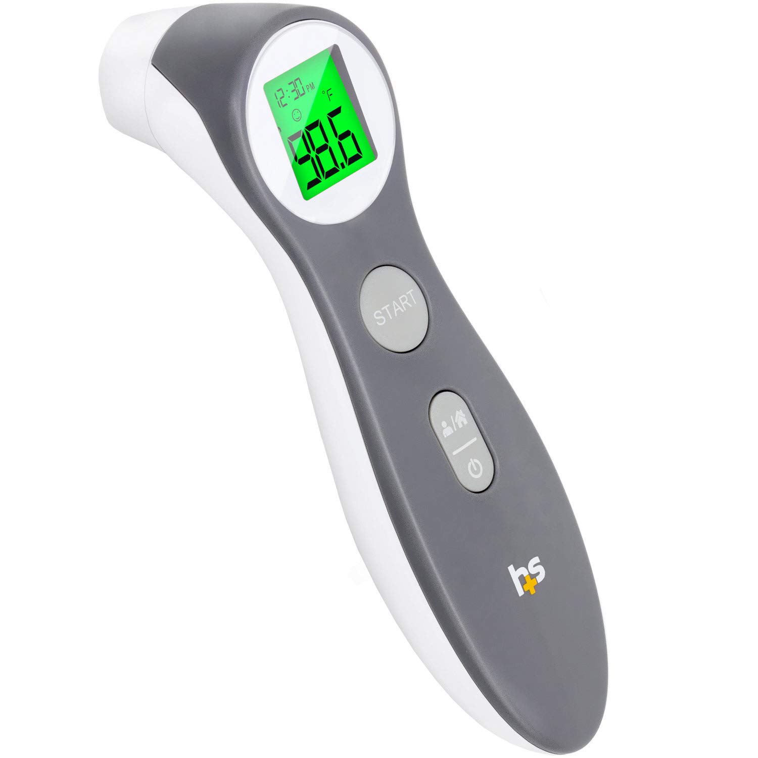 HealthSmart Digital Thermometer for Adults and Children, Forehead Thermometer, Baby Thermometer, Infrared Thermometer, Temperature Gun to Test Objects or Air, FSA & HSA Eligible