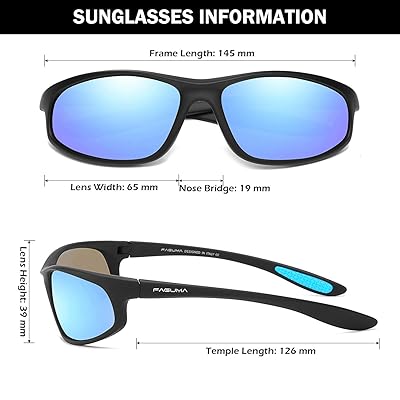 Mua FAGUMA Polarized Sports Sunglasses For Men Cycling Driving Fishing 100%  UV Protection trên  Mỹ chính hãng 2024
