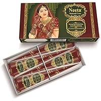 New Natural Ready to Use Henna Paste Organic Ready to Use Henna Paste Hair Color and Hair Dye Cones 4pcs