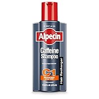 Alpecin C1 Caffeine Shampoo 12.68 fl oz, Promote Natural Hair Growth and Thickness, Energizes Hair and Scalp, Leaves Hair Feeling Stronger