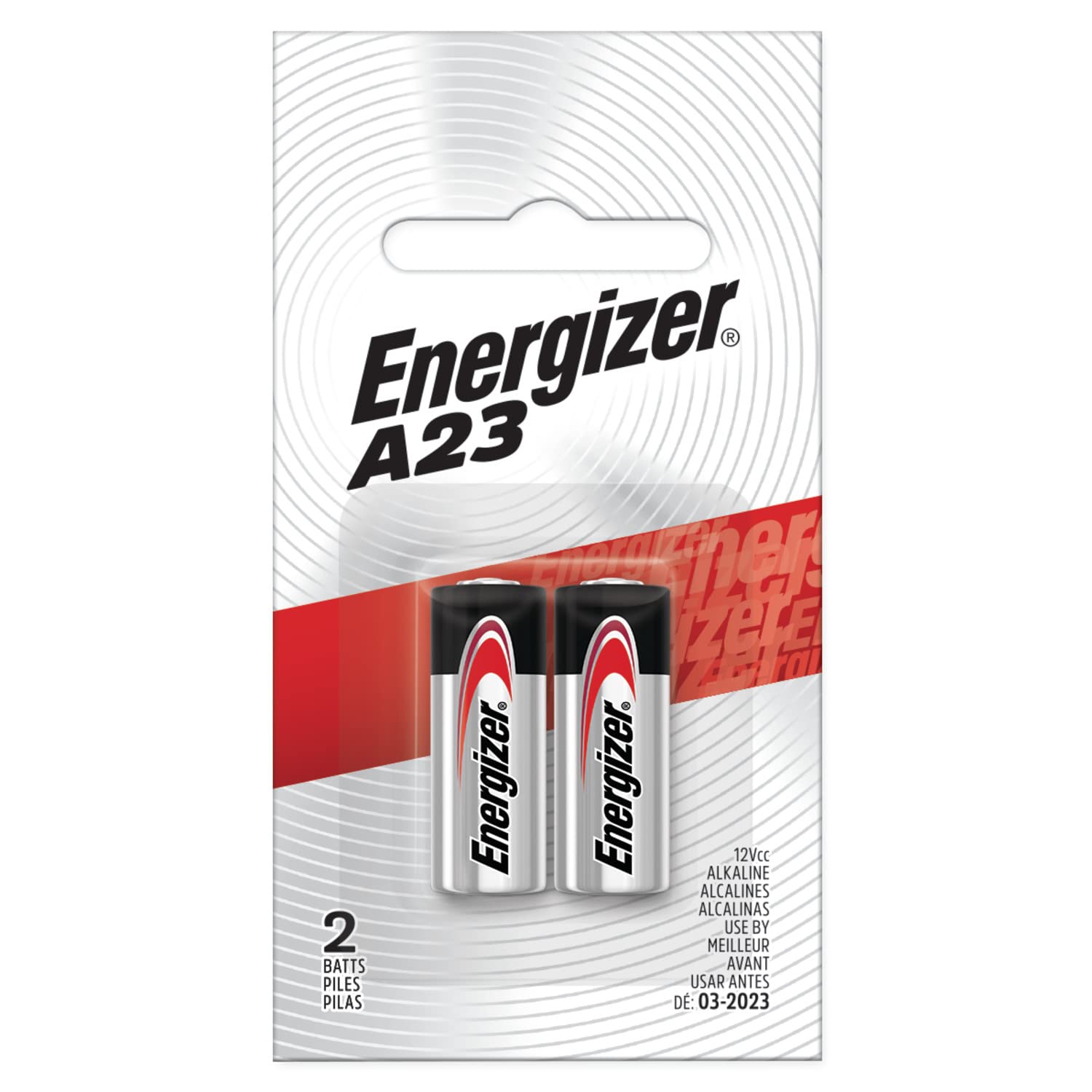 Energizer Alkaline Batteries A23 (2 Battery Count) - Packaging May Vary